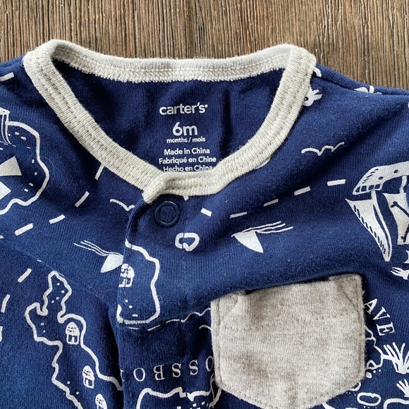 4/$20 Carter’s one piece summer outfit - Picture 3 of 5